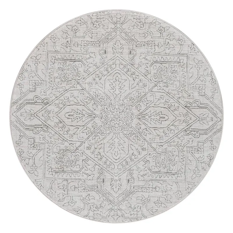 Round Indoor Rug - 5x5