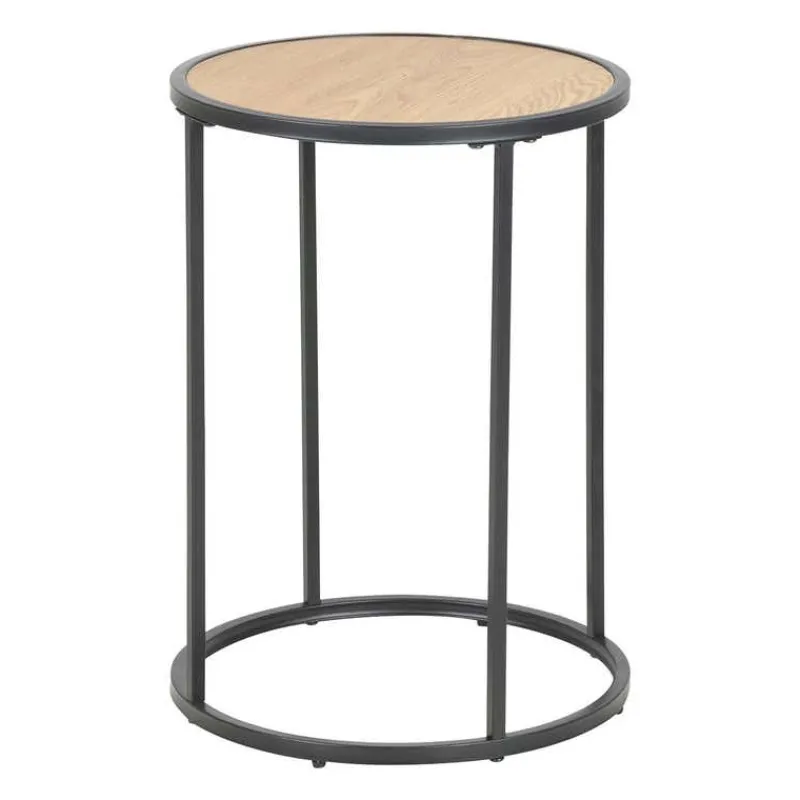 Round lamp table