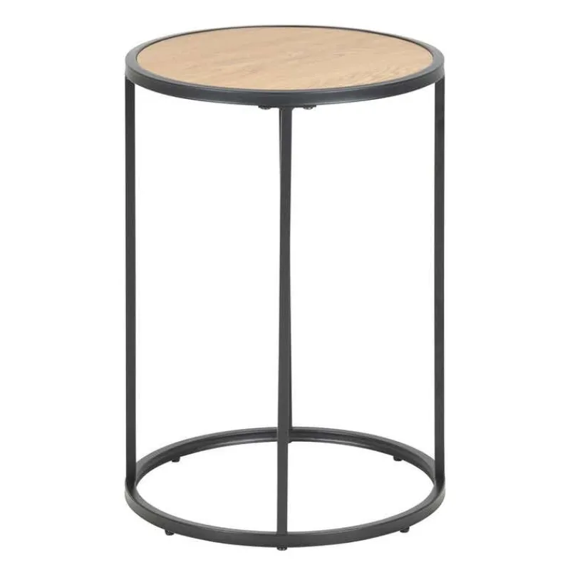 Round lamp table