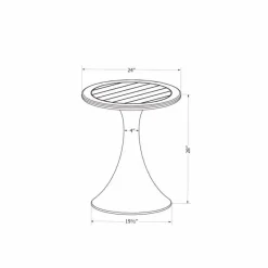 Meubles South Shore Round Outdoor Table