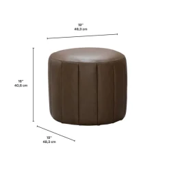 Round Pouf -