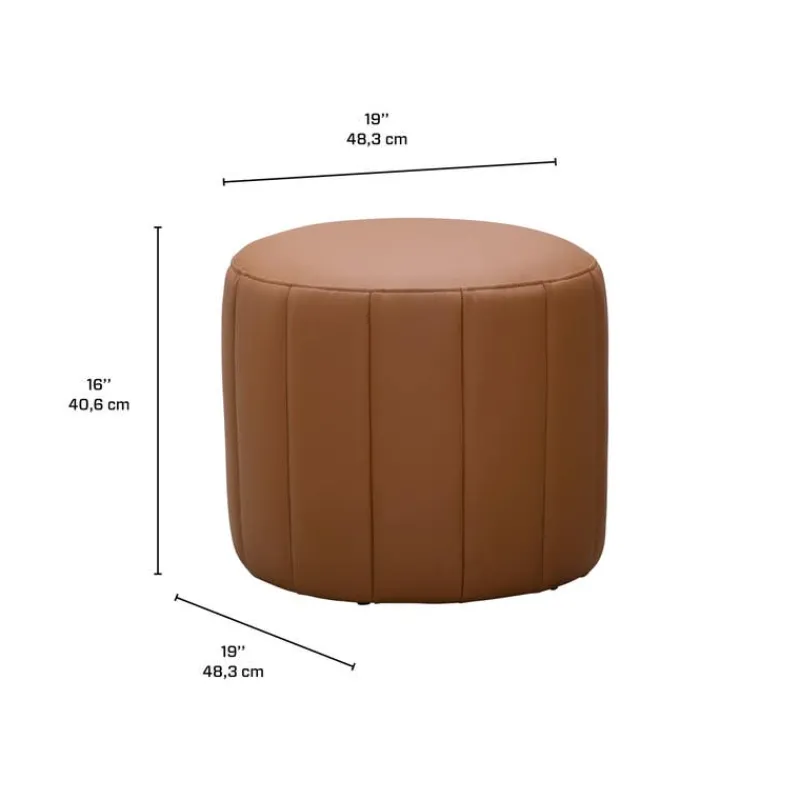 Round Pouf -