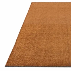 Rust Interior Area Rug - 6 x 9 ft