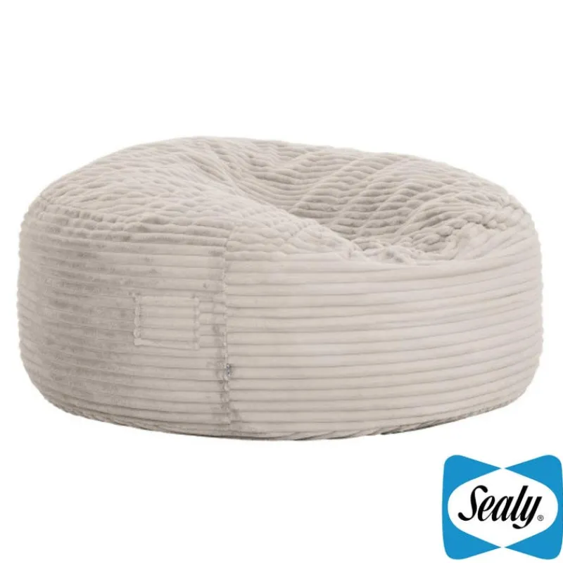 Sealy Corduroy Velvet Bean Bag -