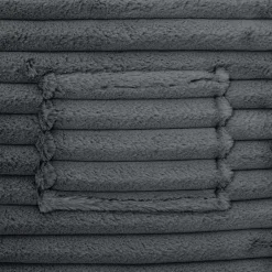Sealy Corduroy Velvet Bean Bag - Grey
