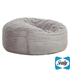 Sealy Corduroy Velvet Bean Bag -
