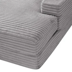 Sealy Corduroy Velvet Chaise -