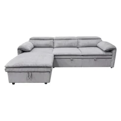 Sectional Bed and a Left-Side Chaise with Storage -