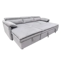 Sectional Bed and a Left-Side Chaise with Storage -