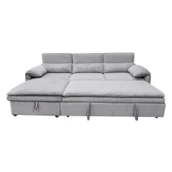 Sectional Bed and a Left-Side Chaise with Storage -