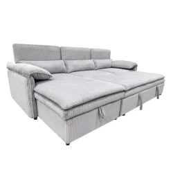 Sectional Bed and a Left-Side Chaise with Storage -