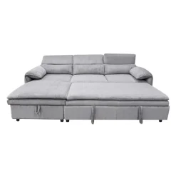 Sectional Bed and a Left-Side Chaise with Storage -
