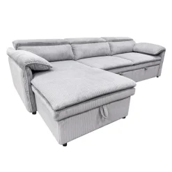 Sectional Bed and a Left-Side Chaise with Storage -