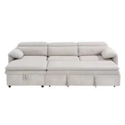Sectional Bed and a Left-Side Chaise with Storage -
