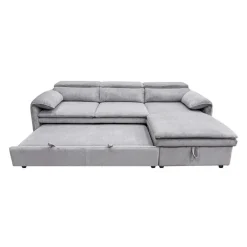 Sectional Bed and a Right-Side Chaise with Storage -