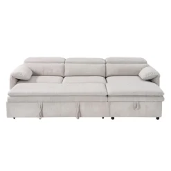 Sectional Bed and a Right-Side Chaise with Storage -