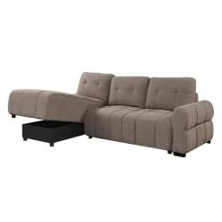 Sectional Bed with Left-Facing Chaise and Storage -