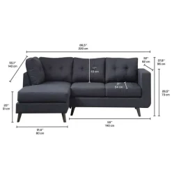Sectional with Left-Side Chaise