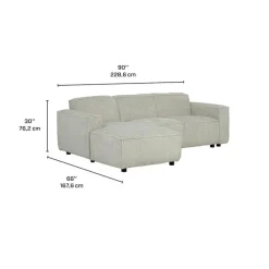 Sectional with Left-Side Chaise