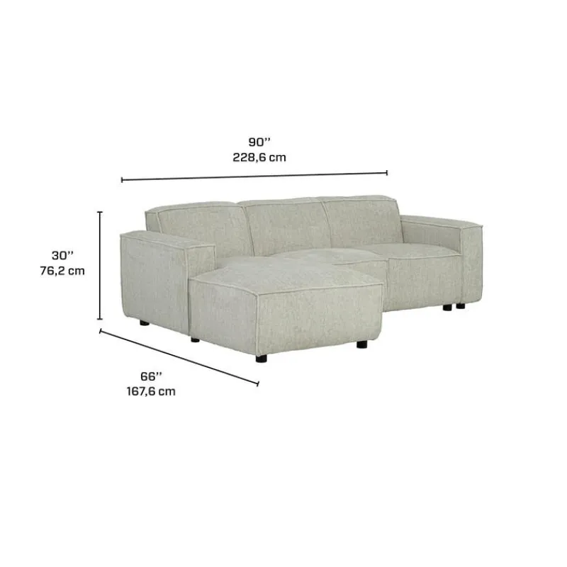 Sectional with Left-Side Chaise