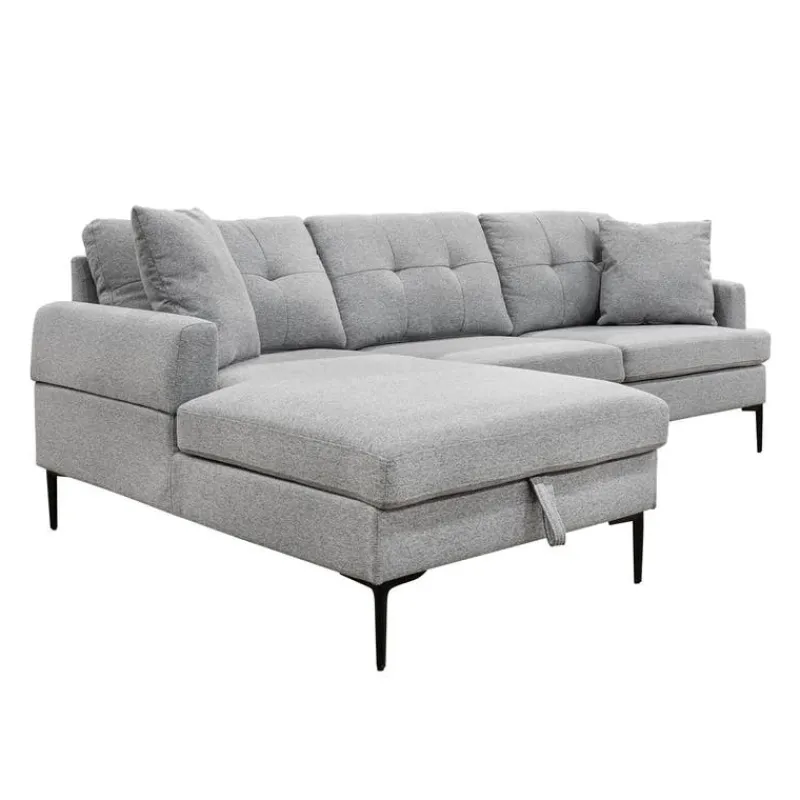 Sectional with Left-Side Chaise and Storage