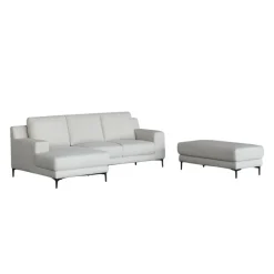 Sectional with Left-Side Chaise and Ottoman -