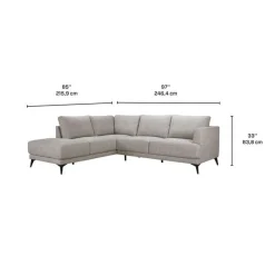 Sectional with Left-Side Chaise
