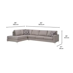 Sofa By Fancy Sectional with Left-Side Chaise