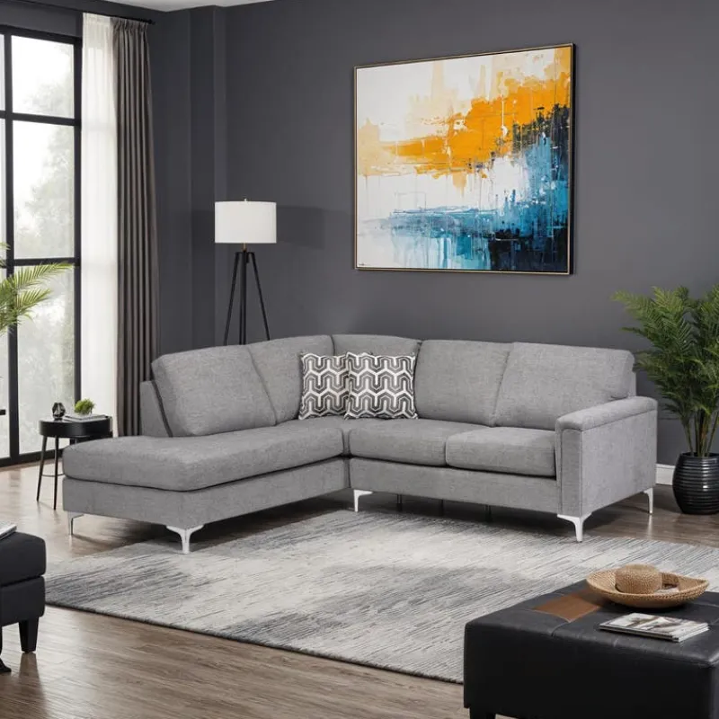 Sofa By Fancy Sectional with Left-Side Chaise