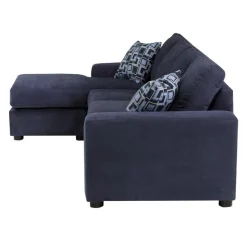 Sofa By Fancy Sectional with Reversible Chaise - Blue