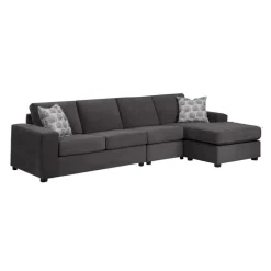 Sofa By Fancy Sectional with Reversible Chaise - Grey