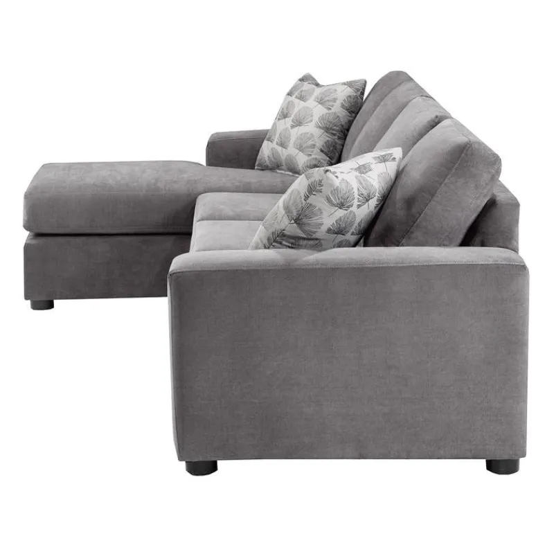 Sofa By Fancy Sectional with Reversible Chaise - Grey