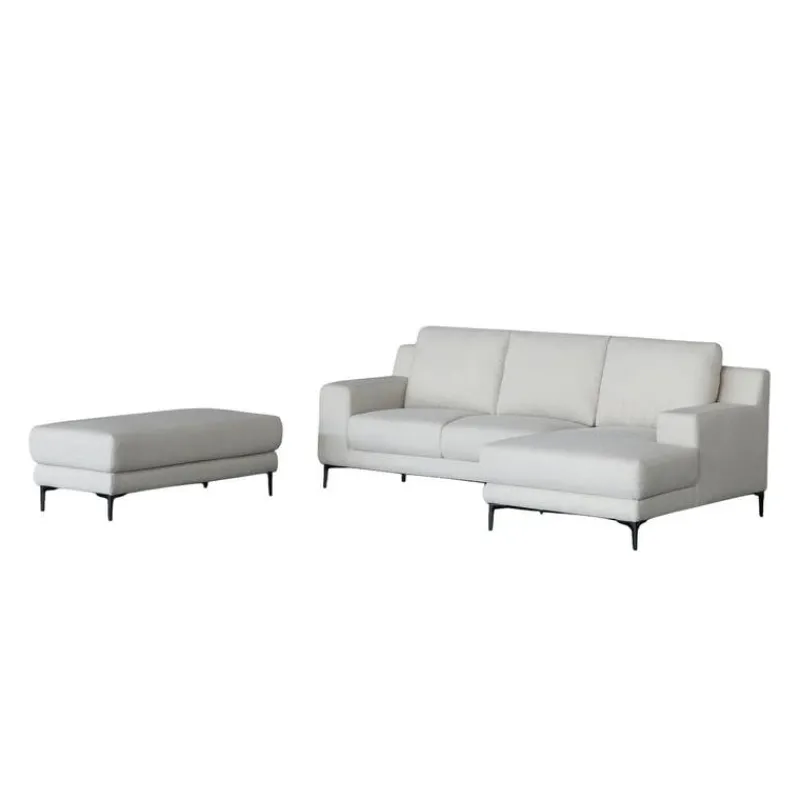 Sectional with Right-Side Chaise and Ottoman -