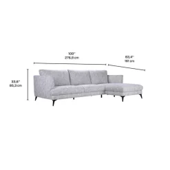 Sectional with Right-Side Chaise