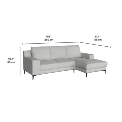 Sectional with Right-Side Chaise -