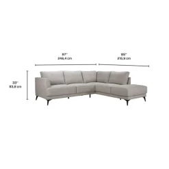 Sectional with Right-Side Chaise