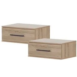 Meubles South Shore Set of 2 Floating Nightstands - South Shore