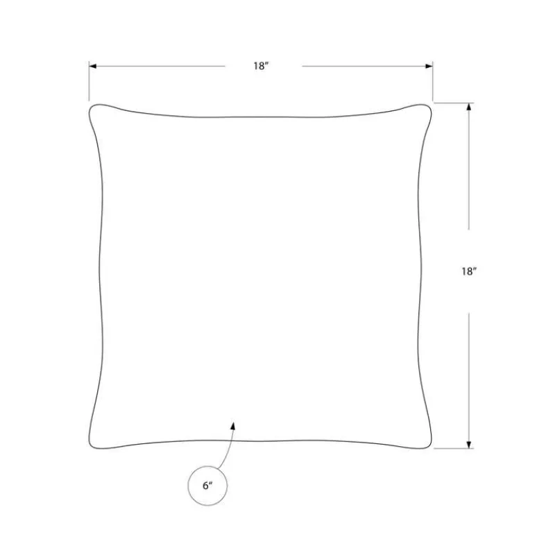 Monarch Set of 2 Satin Accent Pillows 18"