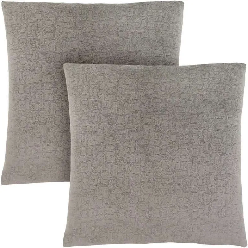 Monarch Set of 2 Velvet Accent Pillows 18"