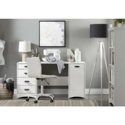 Meubles South Shore Sewing Craft Table And Storage - South Shore