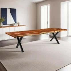 Sheesham Wood Dining Table - 120