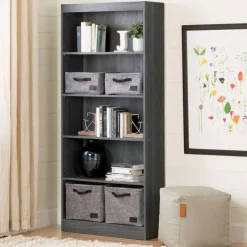 Meubles South Shore 5-Shelf Bookcase - South Shore