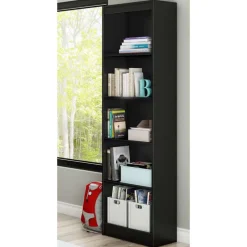 Meubles South Shore 5-Shelf Narrow Bookcase - South Shore