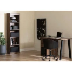 Meubles South Shore 5-Shelf Narrow Bookcase - South Shore