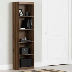 Meubles South Shore 5-Shelf Narrow Bookcase - South Shore