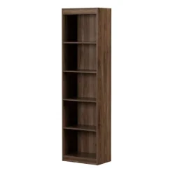 Meubles South Shore 5-Shelf Narrow Bookcase - South Shore