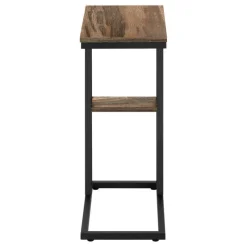 Monarch Side table / c table - 1 storage shelf / rectangular - 25