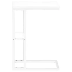 Monarch Side table / c table - 1 storage shelf / rectangular - 25