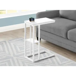 Monarch Side table / c table - 1 storage shelf / rectangular - 25