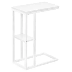 Monarch Side table / c table - 1 storage shelf / rectangular - 25